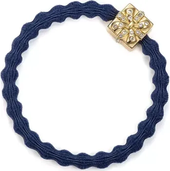 Gold Present Navy Blue