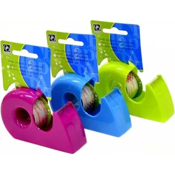 Lepicí páska Lepící páska akrylová, 19mm x 10m s odvíječem, transparentní