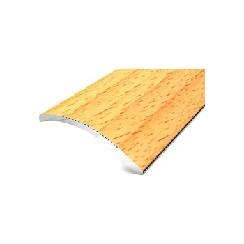 přechodová lišta Přechodový samolepící profil PRINZ š. 38 mm, délka 90 cm, buk - výškový rozdíl 0-11 mm (Podlahová lišta,Přechodová lišta, přechodový profil, hliníkový přechodový profil, bezbariérový práh, kobercové ukončení, lišta na ukočení podlahové krytiny, ukončovací