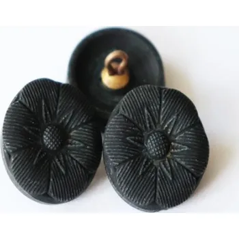 Knoflík 18944 knoflik 1988/8" - Černá, 18mm