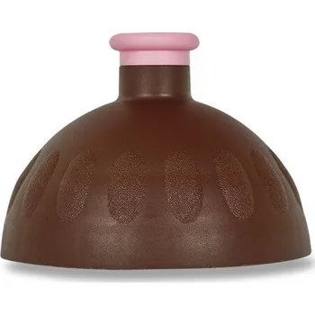 Svačinový box Kompletní víčko Zdravá lahev výběr barev hnědé/ růžová zátka