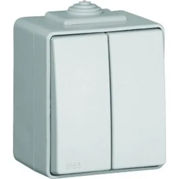 vypínač ELKO EP 48061 CCZ - šedá Přepínač sériový, řaz. 5