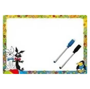 omalovánky Štaflík a Špagetka - Stíratelná tabulka A4