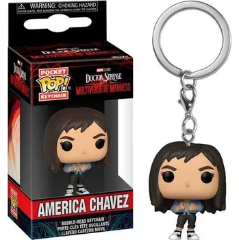 Figurka Funko POP Keychain: Doctor Strange in the Multiverse of Madness - America Chavez (klíčenka