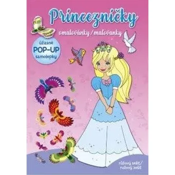omalovánky Princezničky - Omalovánky růžový sešit