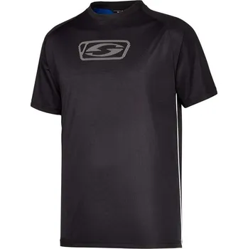 saller tréninkové triko REACTIV BARVA: 370 černá-modrá, Velikost: XS