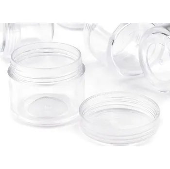 Dóza na potraviny Plastová dóza 3,2x3,8 cm šroubovací