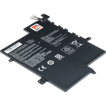 Baterie k notebooku Baterie T6 Power pro Asus VivoBook E12 E203MA, Li-Poly, 7,4 V, 3800 mAh (28 Wh), černá