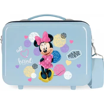 ABS Cestovní kosmetický kufřík MINNIE MOUSE Love, 21x29x15cm, 9L, 2053923