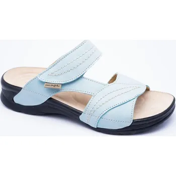 Dámská zdravotní obuv MEDISTYLE HEDA 4H-T19/1 pantofel MODRÝ, --- - 40