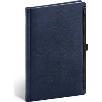 Blok Notes Hardy modrý, linkovaný, 13 × 21 cm