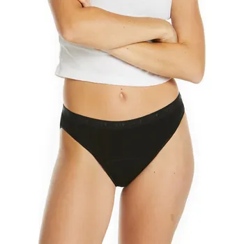 Menstruační kalhotky Menstruační kalhotky pro dívky Love Luna Bikini Black Hearts (LOVE053BH) 152