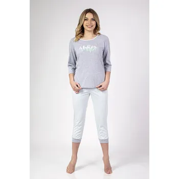 Pánské pyžamo 681 DÁMSKÉ PYŽAMO VELKÉ zelená 2XL