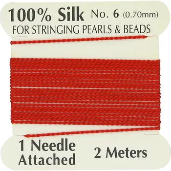 Korálek Hedvábná nit č. 53 (0.7mm)