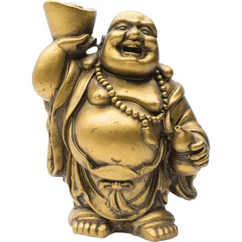 Milujeme Kameny Buddha nesoucí ingot - soška Feng shui 14088