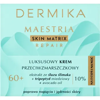 Pleťový krém Dermika Maestria luxusní pleťový krém proti vráskám 60+ na den i noc, 50 ml