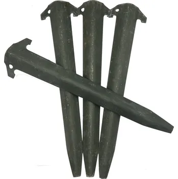 Příslušenství ke stanu Kolík stanový ALU orig. US zelený 30cm použitý (Stanové kolíky z výprodeje Americké Armády, značeno 97403-13227E0136 MFR 92398.)