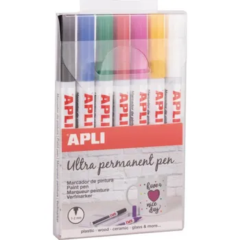 Kresba Apli sada lakových popisovačů ultra permanemtních 7 ks