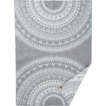 deka Vlněná deka Island grey 130x180, Klippan Švédsko Šedá