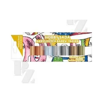 Volný čas Akrylové barvy lesklé IMITACE KOVŮ 7x15g 6136, Anděl Přerov