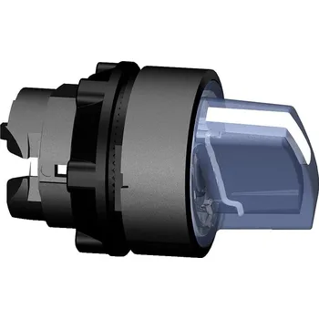 vypínač Schneider Electric ZB5AK1263 Ovládací hlavice otočná prosvětlená, 2 pev. polohy - modrá