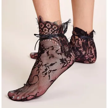 Dámské ponožky IGNITE Dámské ponožky se zavazováním ve 4 barvách červená + Doprava zdarma