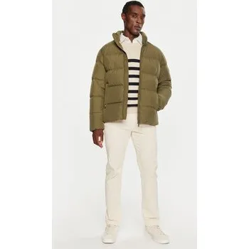 Pánská casual bunda Tommy Hilfiger Vatovaná bunda MW0MW36666 Khaki Regular Fit 3XL
