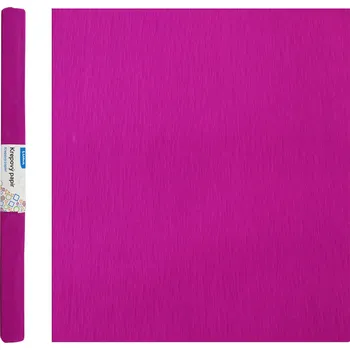 omalovánky Papír krepový růžový tmavě