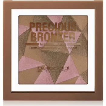 Bronzer bellaoggi Precious Bronzer Multicolor Tech kompaktní bronzující pudr odstín Warm Sun 9 g