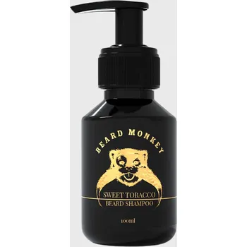 Beard Monkey Sweden Beard Monkey Sweet Tobacco Beard Shampoo hloubkově čisticí šampon na vousy 100 ml