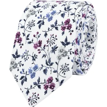 Kravata Bubibubi Bíla kravata Blanca