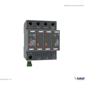 Přepěťová ochrana Hakel 24623 HSA-850/3+1 S SPD typ 2+3