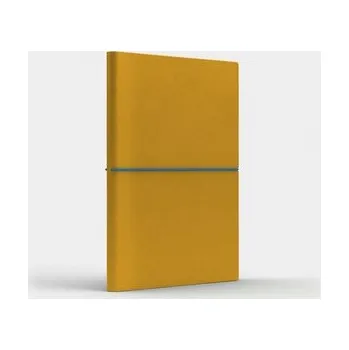 Set školních potřeb Notatnik A5 Fun M kropki żółty/niebieski