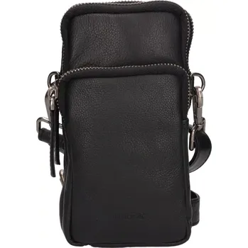 Pánská mini kožená taška přes rameno LAGEN BLC 23 2286 Černá