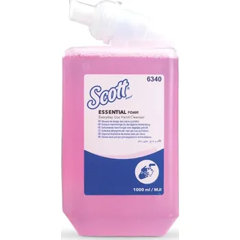 Mýdlo Kimberly Clark Kleenex luxusní čistící pěna na ruce růžová 1 l