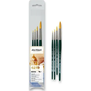 Umělecký štětec Sada štětců da Vinci Nova Synthetics - 4 kusy