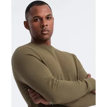 Pánská mikina Pánská bavlněná mikina BASIC olivová