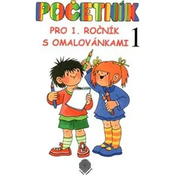 Matematika Početník pro 1. ročník s omalovánkami (1. díl) - Číslice1, 2, 3, 4