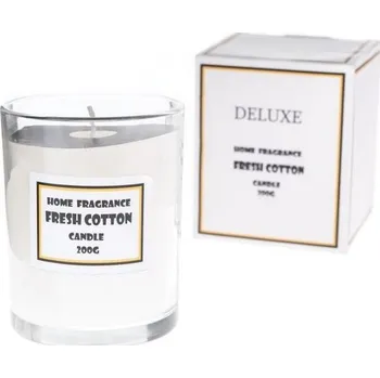 Svíčka Vonná svíčka 200g - čerstvá bavlna