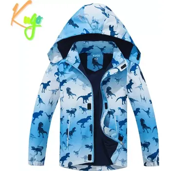 Chlapecké oblečení Chlapecká šusťáková bunda zateplená Kugo B2839 světle modrá