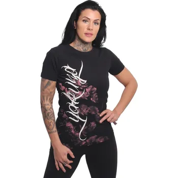 Dámské tričko Dámské triko Yakuza Rose Tune Urban Crew Neck 24126 black velikost: XXL