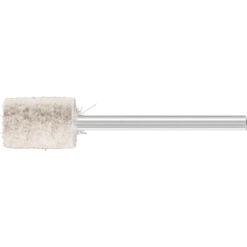 Brusný kotouč Pferd 44161014 | Filcové lešticí tělísko válcové FK ZYA 10x15-3x32 mm, Ms (s kovem)