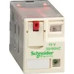 Schneider Electric RXM2AB2E7 Miniaturní 2P, 12 A, 48 V AC s LED (obj.množství 10 ks)
