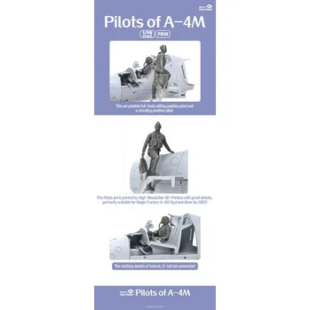 Plastikový model Magic Factory 1/48 Pilots of A-4M