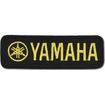 Nášivka Nášivka Yamaha žlutá 8 cm x 2,5 cm