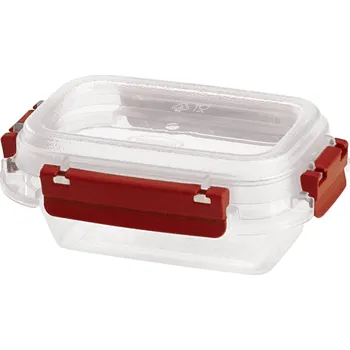 Sada koupelnových doplňků Tontarelli Dóza na potraviny FRESH SYSTEM 0,3 l obdélník transp/červená 9042855AY1 9042855AY1
