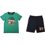 Chlapecké pyžamo Wolf, krátké, (2261-1) - Hasiči, vel. 122