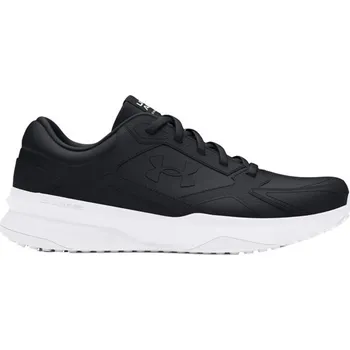 Pánské tenisky Pánská volnočasová obuv Under Armour EDGE LEATHER 9 Černá, Bílá