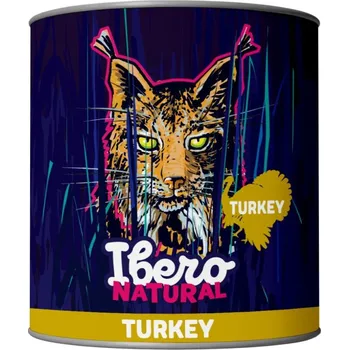 Krmivo pro kočku Ibero Natural Cat konzerva Turkey 200g