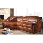 Rohová sedačka YARDEK rozkládací kůže